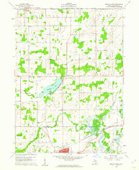 Bronson North 1960 topographic map thumbnail