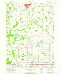 Bronson South 1960 topographic map thumbnail