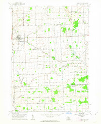 Brown City 1961 topographic map thumbnail