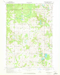 Browns Corners 1969 topographic map thumbnail