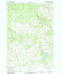 Browns Corners 1969 topographic map thumbnail