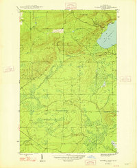 Bruneau Creek 1948 topographic map thumbnail