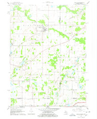 Burr Oak 1961 topographic map thumbnail
