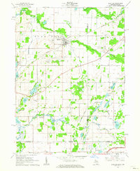 Burr Oak 1961 topographic map thumbnail