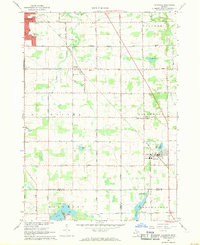 Caledonia 1967 topographic map thumbnail