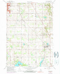 Caledonia 1967 topographic map thumbnail