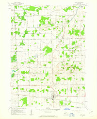 Capac 1961 topographic map thumbnail