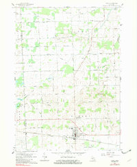 Capac 1961 topographic map preview
