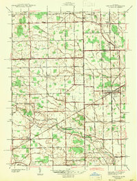 Carleton 1942 topographic map preview