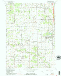 Carleton 1967 topographic map thumbnail