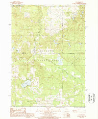 Carr 1987 topographic map preview