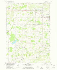 Casnovia 1980 topographic map thumbnail
