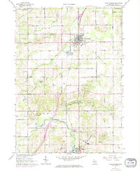 Cedar Springs 1967 topographic map thumbnail