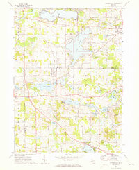 Cement City 1971 topographic map thumbnail