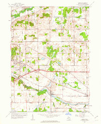 Ceresco 1961 topographic map thumbnail