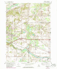 Ceresco 1961 topographic map thumbnail