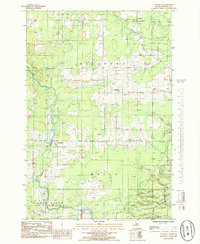 Chandler 1985 topographic map thumbnail