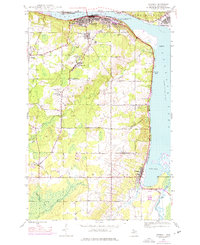 Chassell 1946 topographic map thumbnail