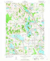 Clarkston 1952 topographic map thumbnail