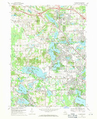 Clarkston 1968 topographic map thumbnail