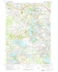 Clarkston 1968 topographic map thumbnail