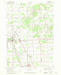 Clio 1969 topographic map thumbnail