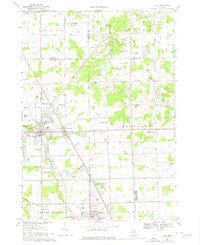 Clio 1969 topographic map preview