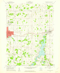Coldwater East 1960 topographic map thumbnail