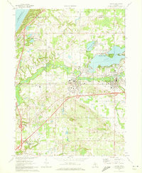 Coloma 1970 topographic map thumbnail