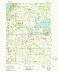 Coloma 1970 topographic map thumbnail