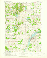 Columbiaville 1963 topographic map thumbnail