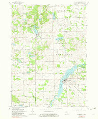 Columbiaville 1963 topographic map thumbnail
