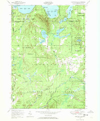 Comstock Hills 1950 topographic map thumbnail
