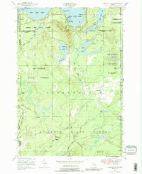 Comstock Hills 1950 topographic map thumbnail