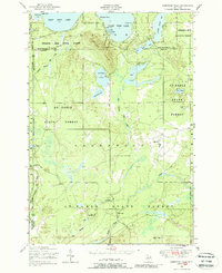 Comstock Hills 1950 topographic map thumbnail