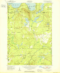 Comstock Hills 1951 topographic map thumbnail