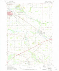 Corunna 1972 topographic map thumbnail
