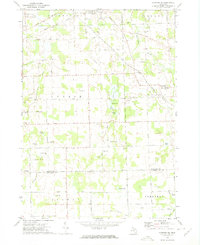 Corunna SE 1972 topographic map thumbnail