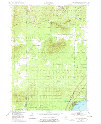 Cote Dame Marie 1950 topographic map thumbnail