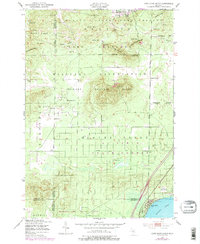 Cote Dame Marie 1950 topographic map thumbnail