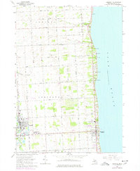 Croswell 1963 topographic map thumbnail