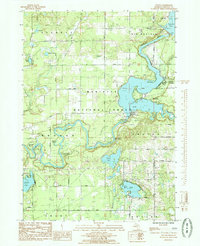Croton 1985 topographic map thumbnail