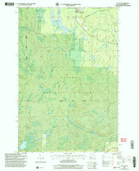 Cup Lake 1999 topographic map thumbnail