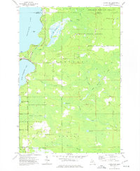 Curtis East 1973 topographic map thumbnail