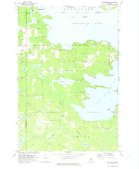 Curtis West 1972 topographic map thumbnail