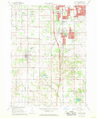 Cutlerville 1967 topographic map thumbnail