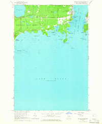 De Tour Village 1964 topographic map thumbnail
