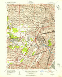 Dearborn 1952 topographic map thumbnail