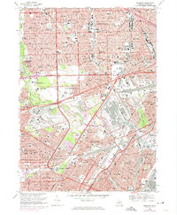 Dearborn 1968 topographic map thumbnail