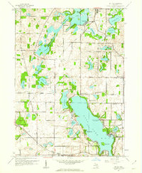 Delton 1961 topographic map thumbnail
